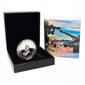Estuche de Lujo con Moneda Millán-Astray y la Legión Española (N)