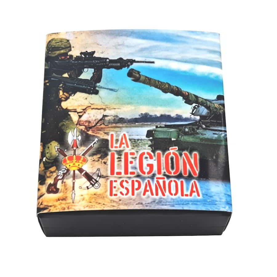 Estuche de Lujo con Moneda Millán-Astray y la Legión Española (N) - Imagen 3