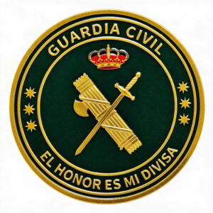 Moneda conmemorativa Guardia Civil