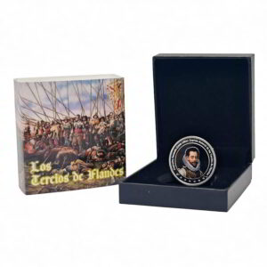 Estuche Moneda Alejandro Farnesio y los Tercios de Flandes